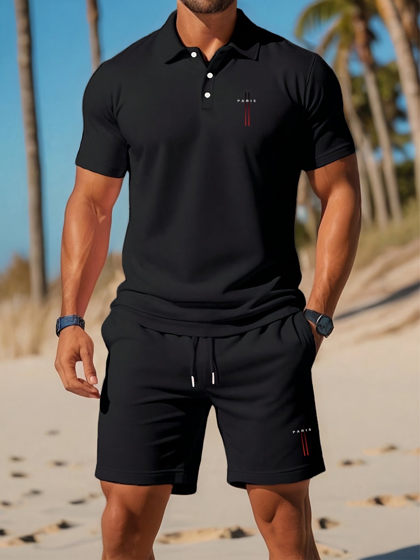 Men'S Fashion Looks - Ensemble de polos pour hommes été