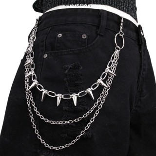 Jeans Pants Fashion Men - Chaîne de taille unisexe Hip Hop