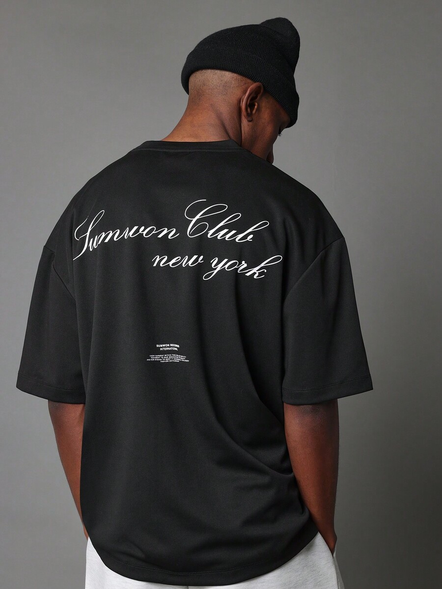 York Men'S Fashion - T-shirt oversize SUMWON Sunwon Club New
