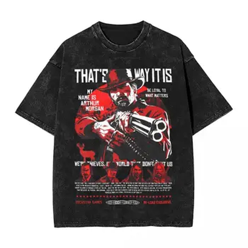 Graphic Tee Oversized - Red Dead Redemption 2 T-shirt graphique