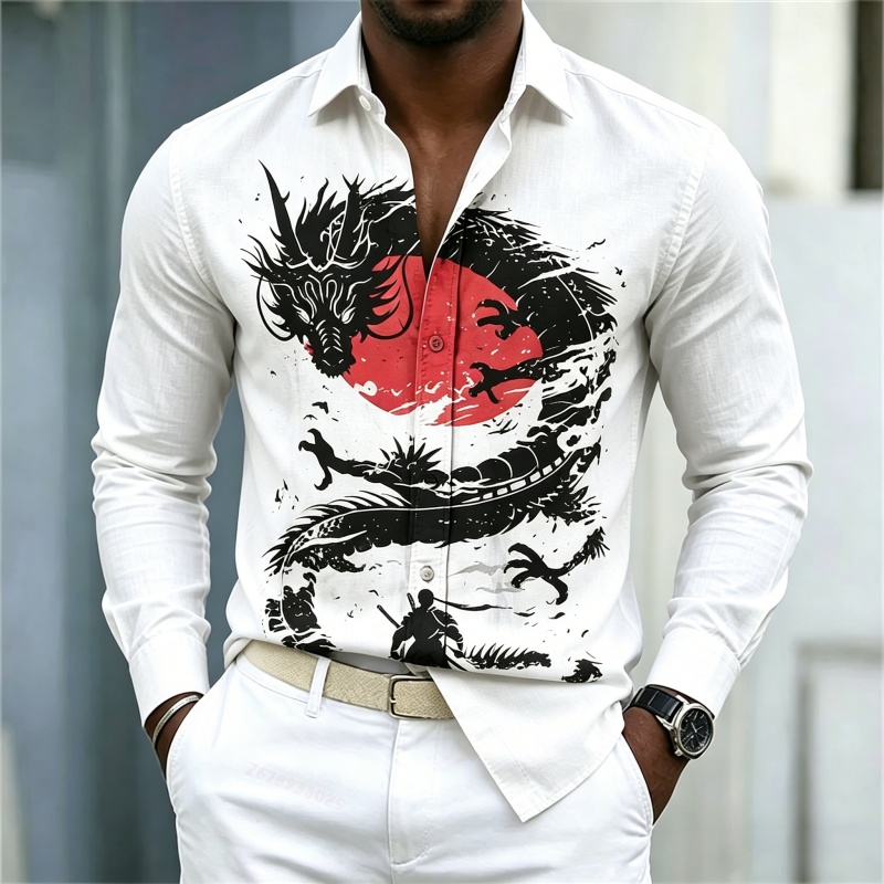 Quality Men'S Fashion - Nouvelle Chemise Homme 2026 – Motif