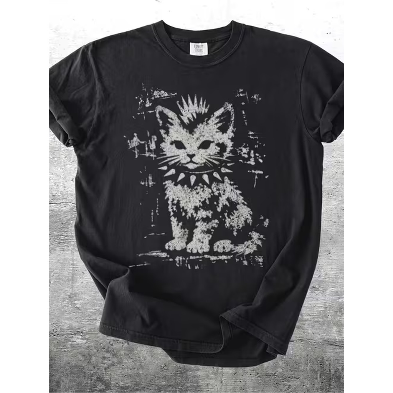 Graphic Tee Oversized - T-shirt vintage drôle style grunge, motif