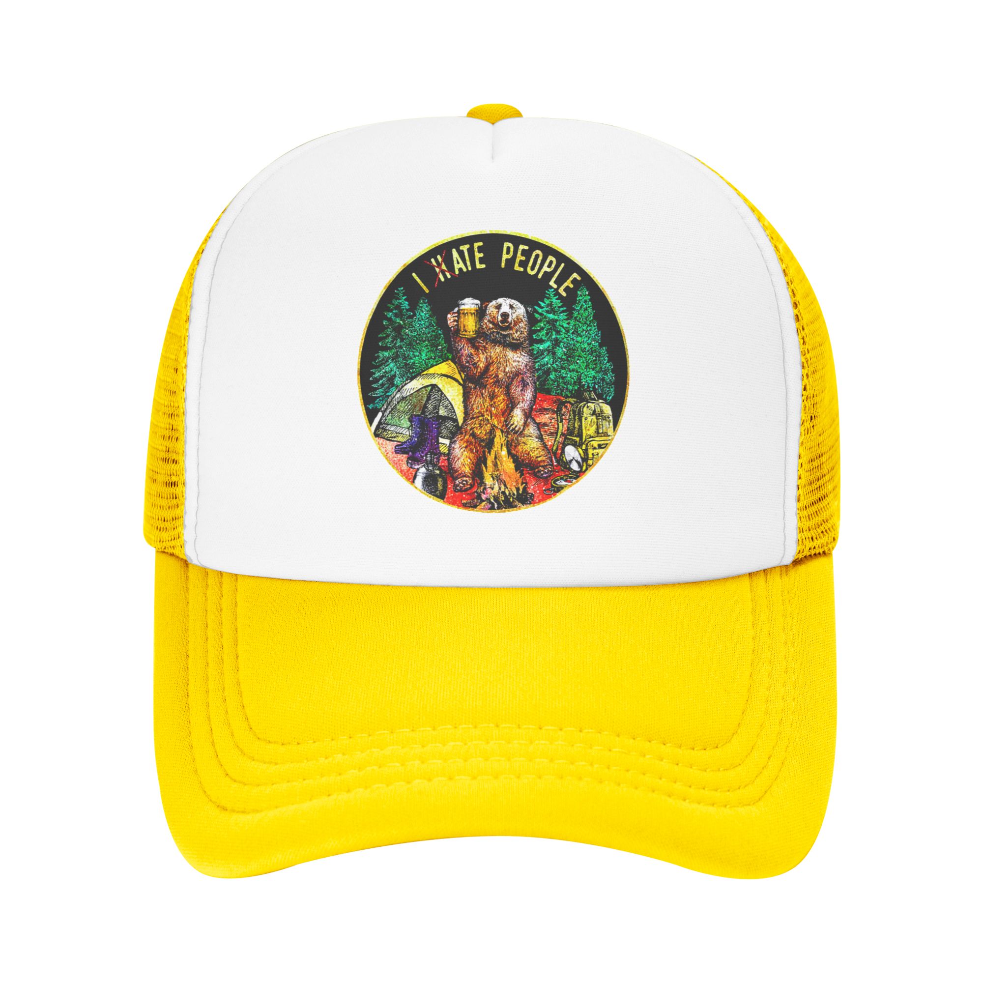 Trucker Hat Cap - Casquette de baseball 'I Hate People