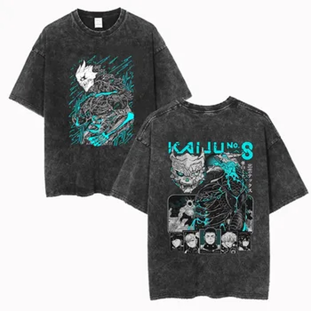 Graphic Tee Oversized - T-shirts Kaiju No 8, t-shirt graphique