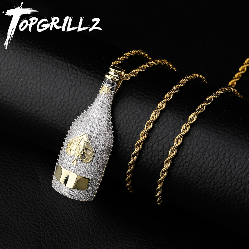 Fashion Men Vogue - TOPGRILLZ – colliers en Zircon cubique