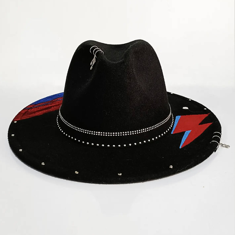 Mens Fashion Bucket Hat - Chapeau fedora cousu à la main,
