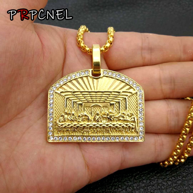 Fashion Men Vogue - Collier Pendentif Hip Hop 