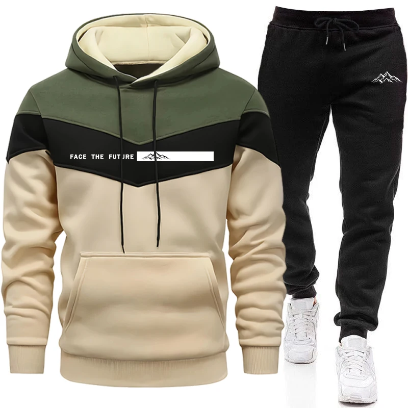 Quality Men'S Fashion - Ensemble de survêtement pour homme, mode