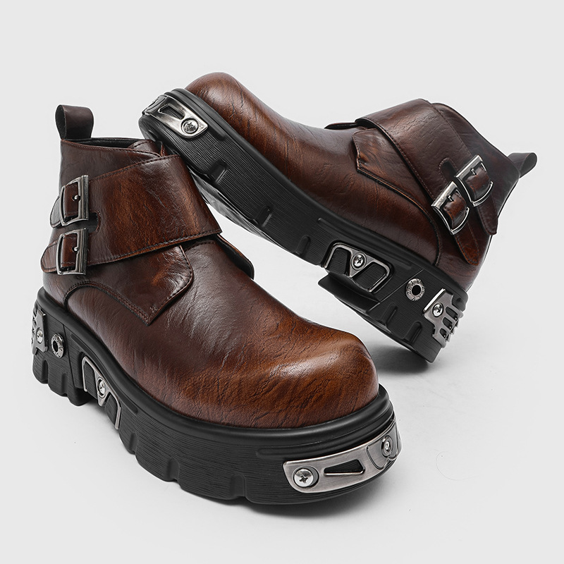 Men'S Fashion Footwear - Grande taille hommes mode punk goth