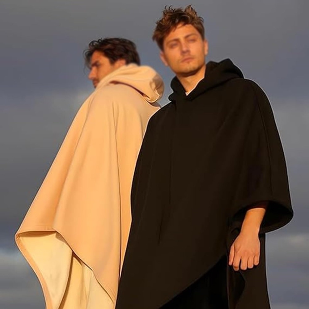 Men'S Fashion With Hat - Bonne qualité Indio cape à capuche