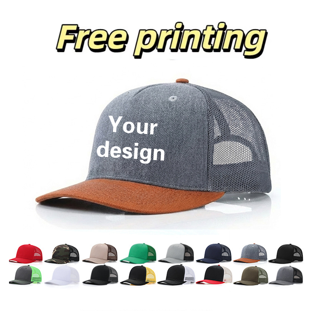 Trucker Hat Cap - Casquette personnalisée avec logo, design d'entreprise
