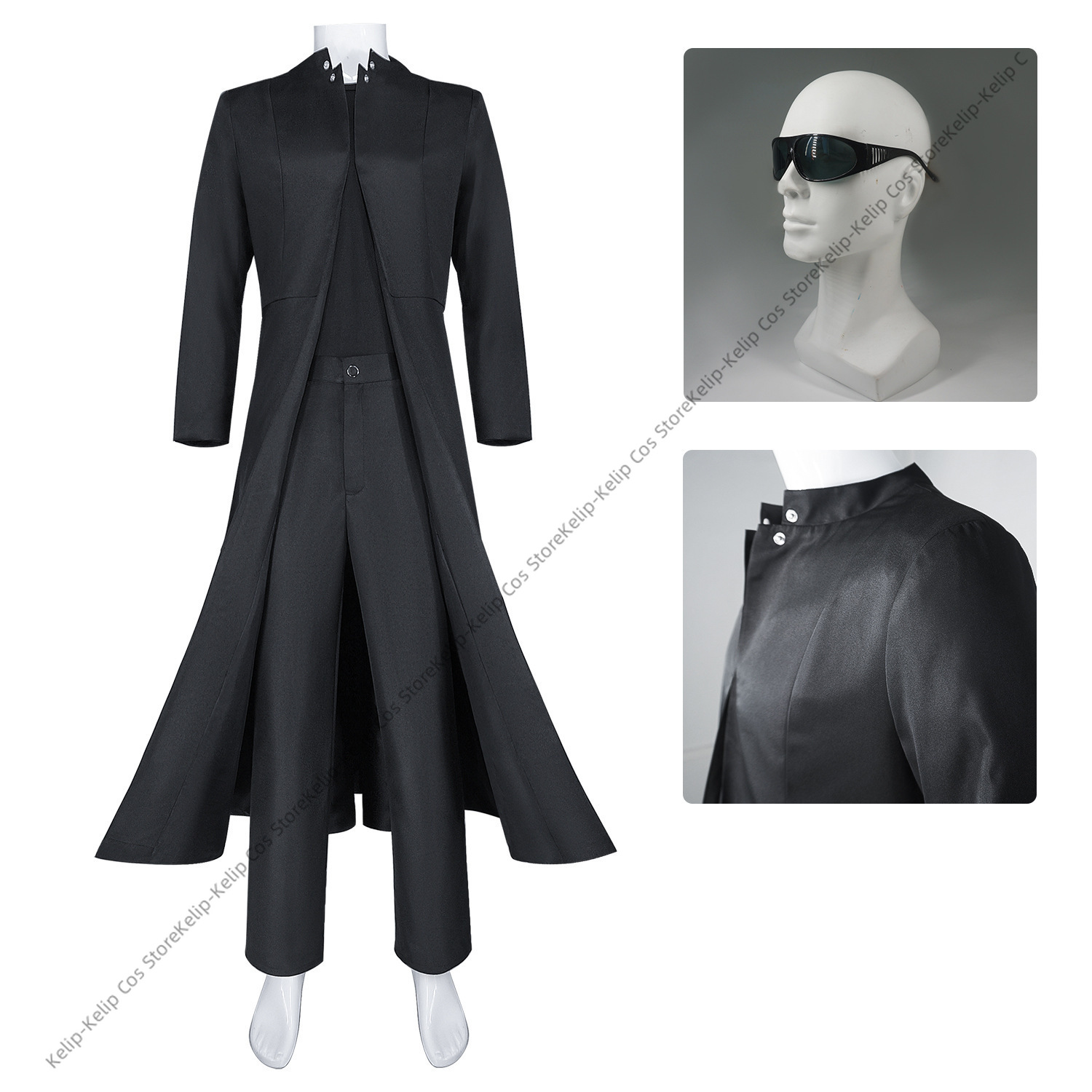 Costume de cosplay Cyber Agent - Trench Coat Men avis et prix