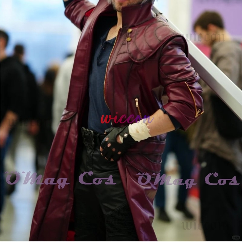 Costume complet Dante Cosplay, - Trench Coat Men avis et prix