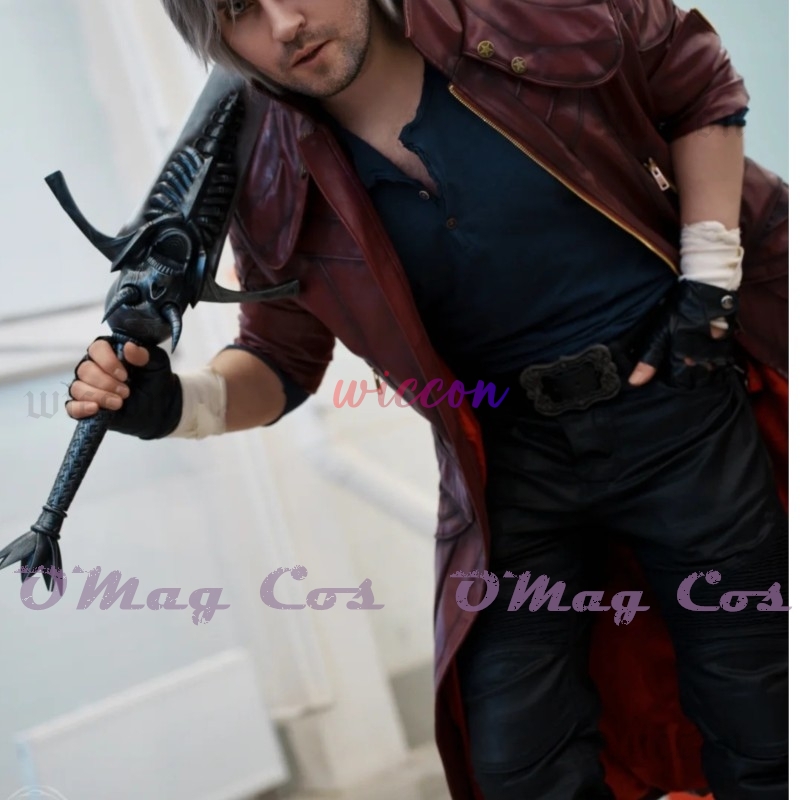 Costume complet Dante Cosplay, - Trench Coat Men avis et prix
