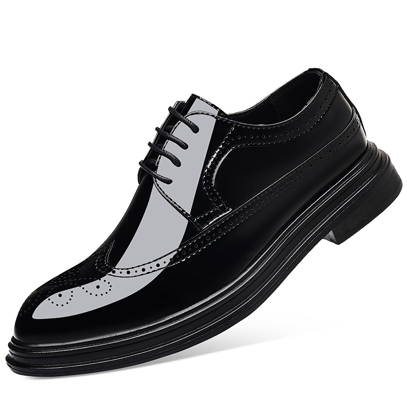 Chaussures habillées en cuir v - Oxford Shoes Brogue avis et prix