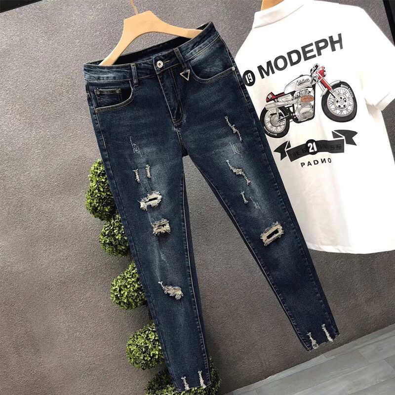 Jean court pour hommes pantalo - Men'S Fashion Jeans 2025 avis et prix
