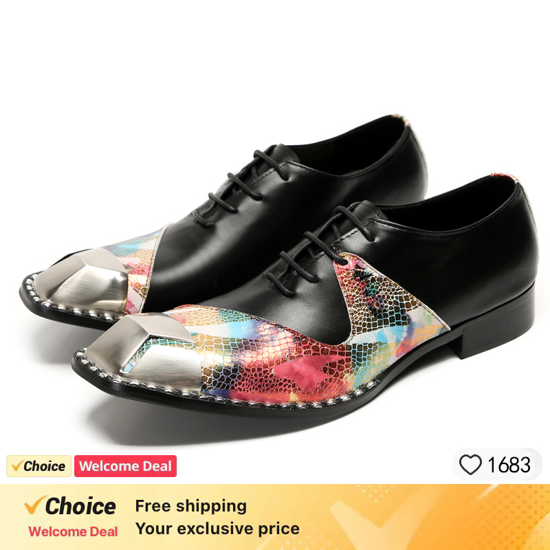 OXFORD-Chaussures de Luxe en C - Oxford Shoes Brogue avis et prix
