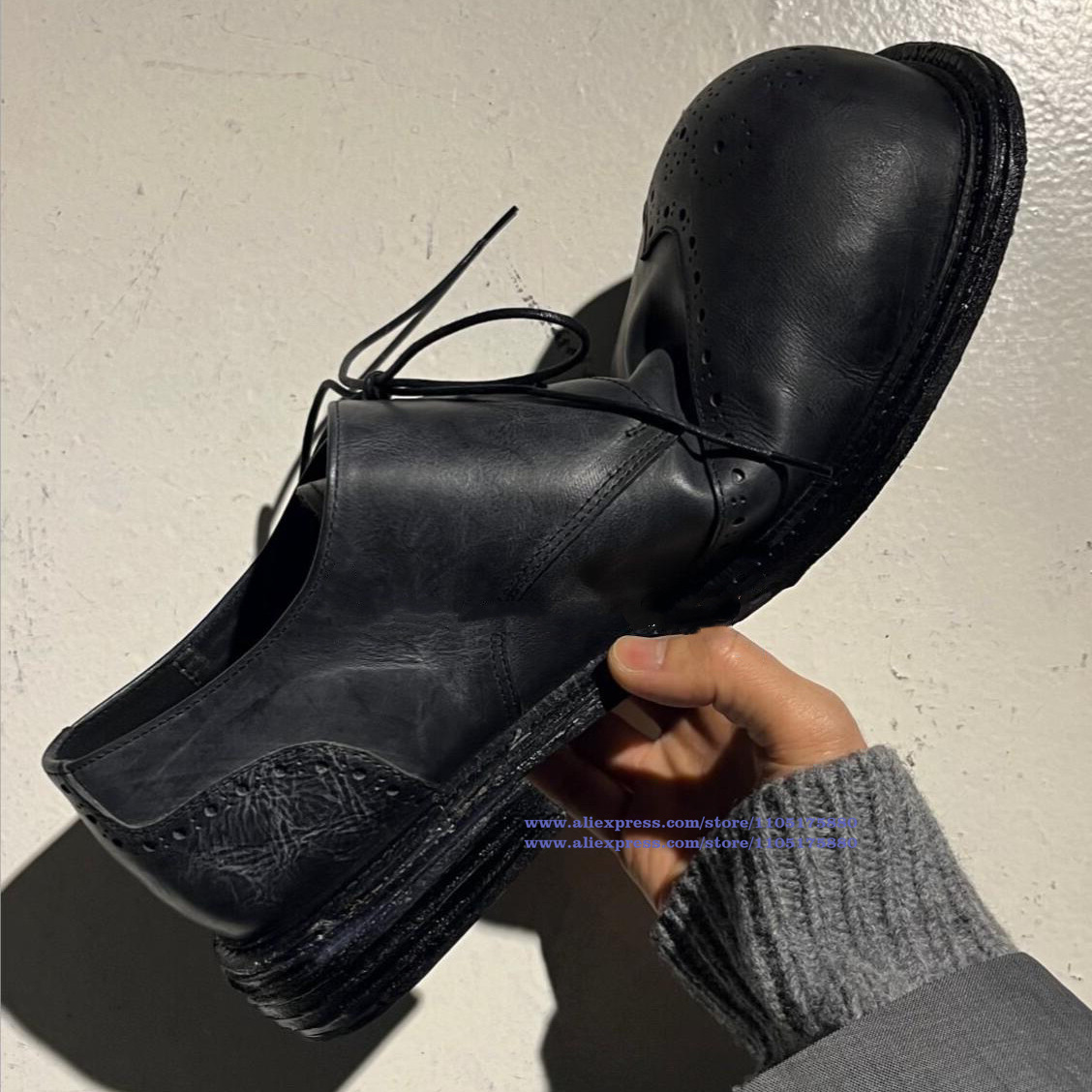 Chaussures Oxford Vintage en C - Oxford Shoes Brogue avis et prix