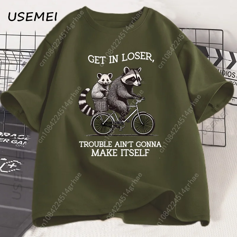 T-shirt « Get in Loser » avec  - Graphic Tee Oversized avis et prix