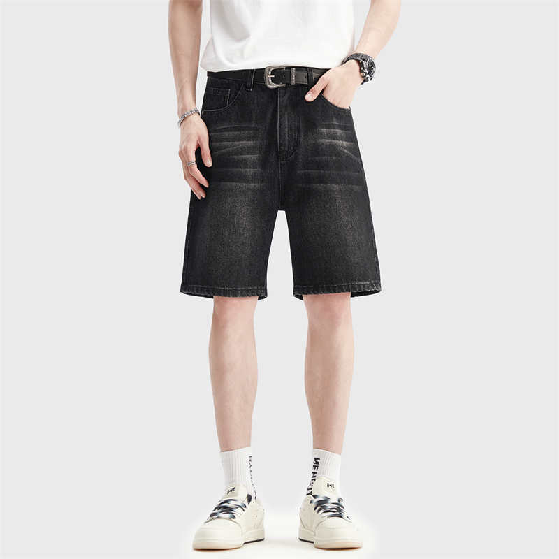 Shorts en jean noir fin pour h - Jeans Pants Fashion Men avis et prix