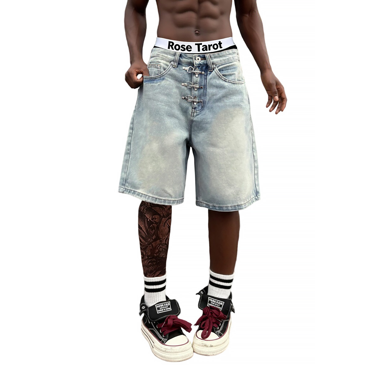 Short en jean ample pour homme - Jeans Pants Fashion Men avis et prix