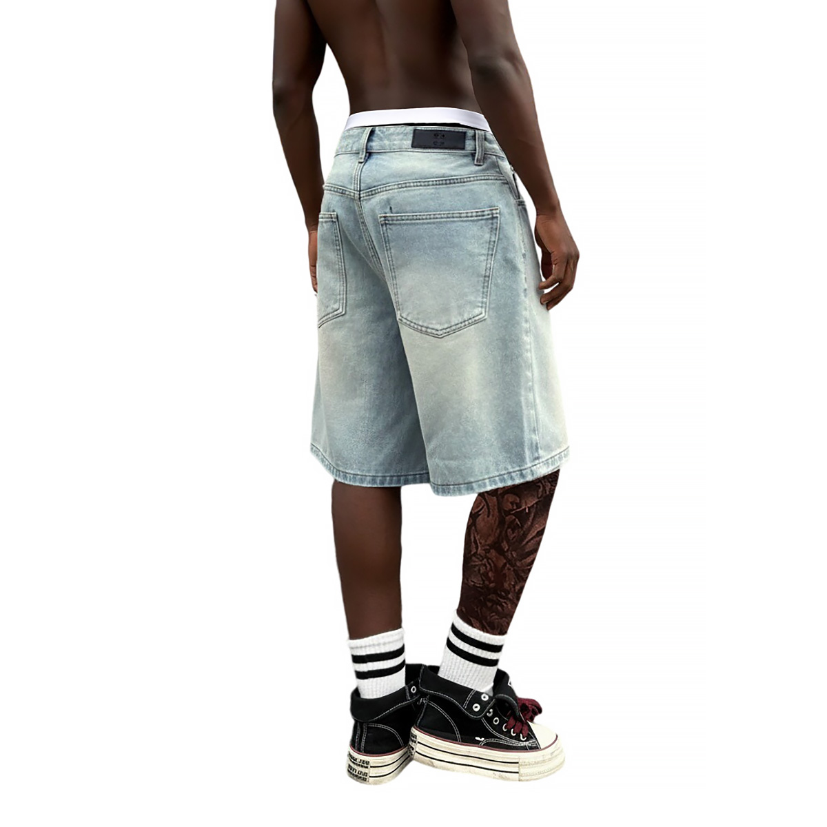 Short en jean ample pour homme - Jeans Pants Fashion Men avis et prix