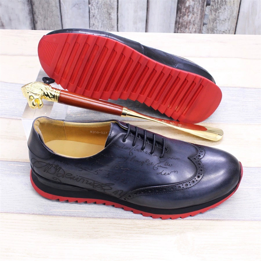 Baskets Oxford de luxe en cuir - Oxford Shoes Brogue avis et prix
