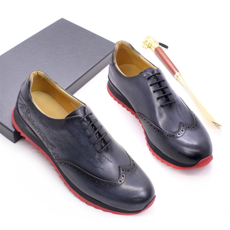 Baskets Oxford de luxe en cuir - Oxford Shoes Brogue avis et prix