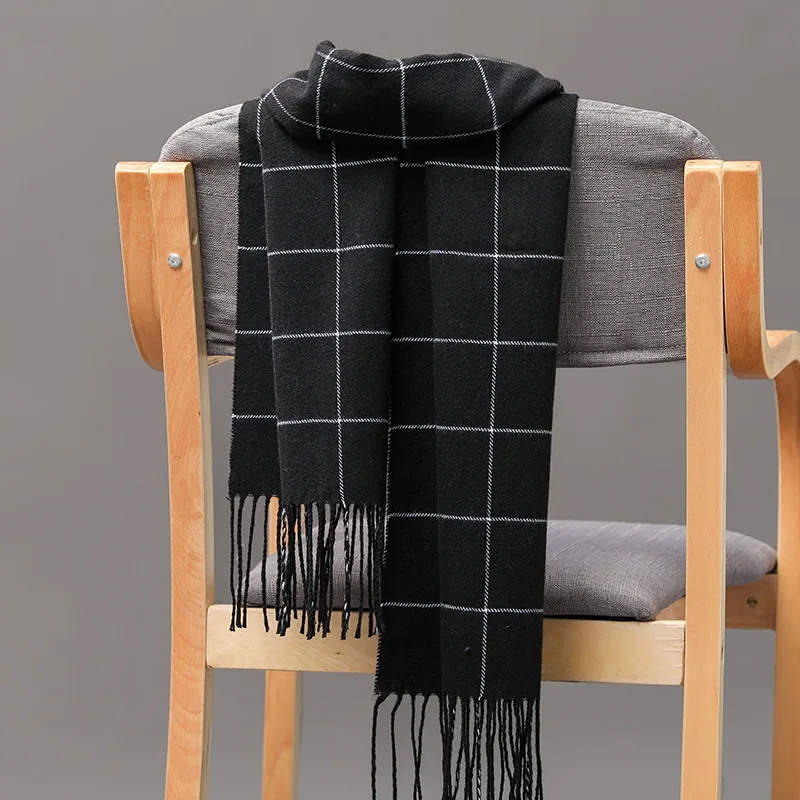 Écharpe en cachemire pour homm - Men Scarf Wool avis et prix