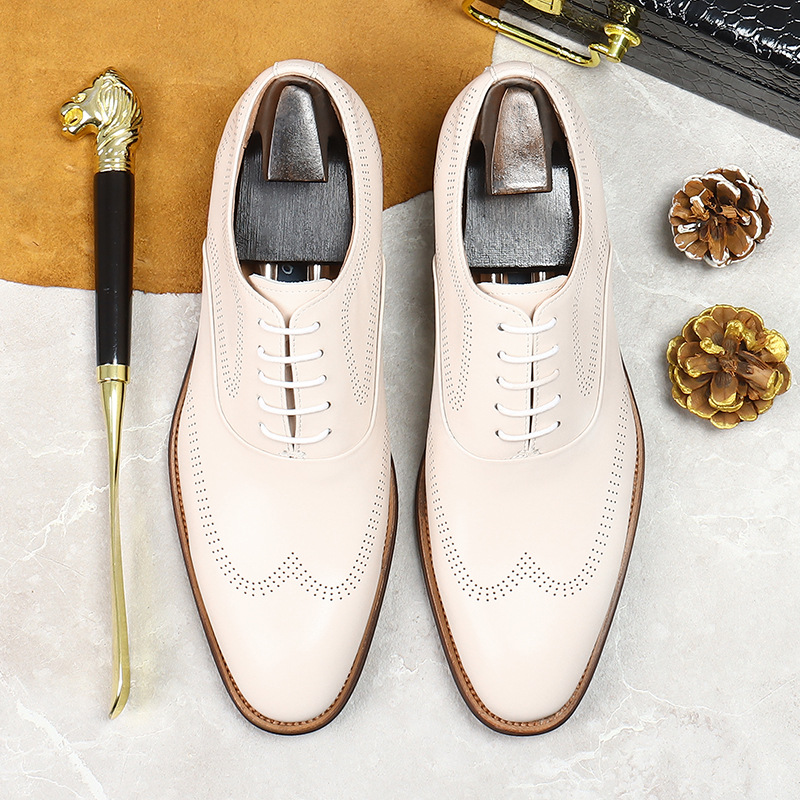 Chaussures Brogue à Lacets en  - Oxford Shoes Brogue avis et prix