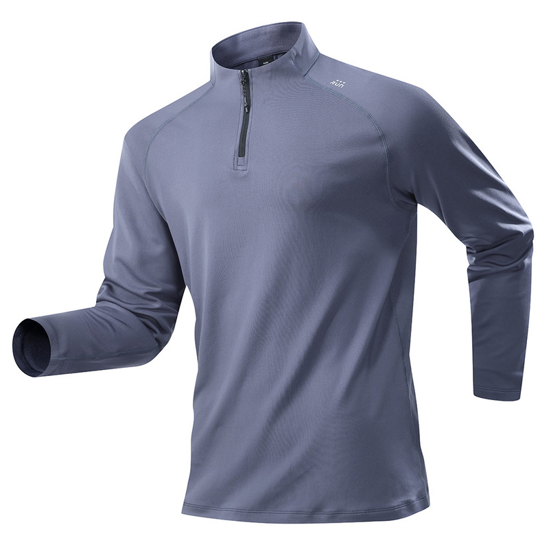 QICHE T-shirt de sport pour ho - Mens Fashion Quarter Zip avis et prix