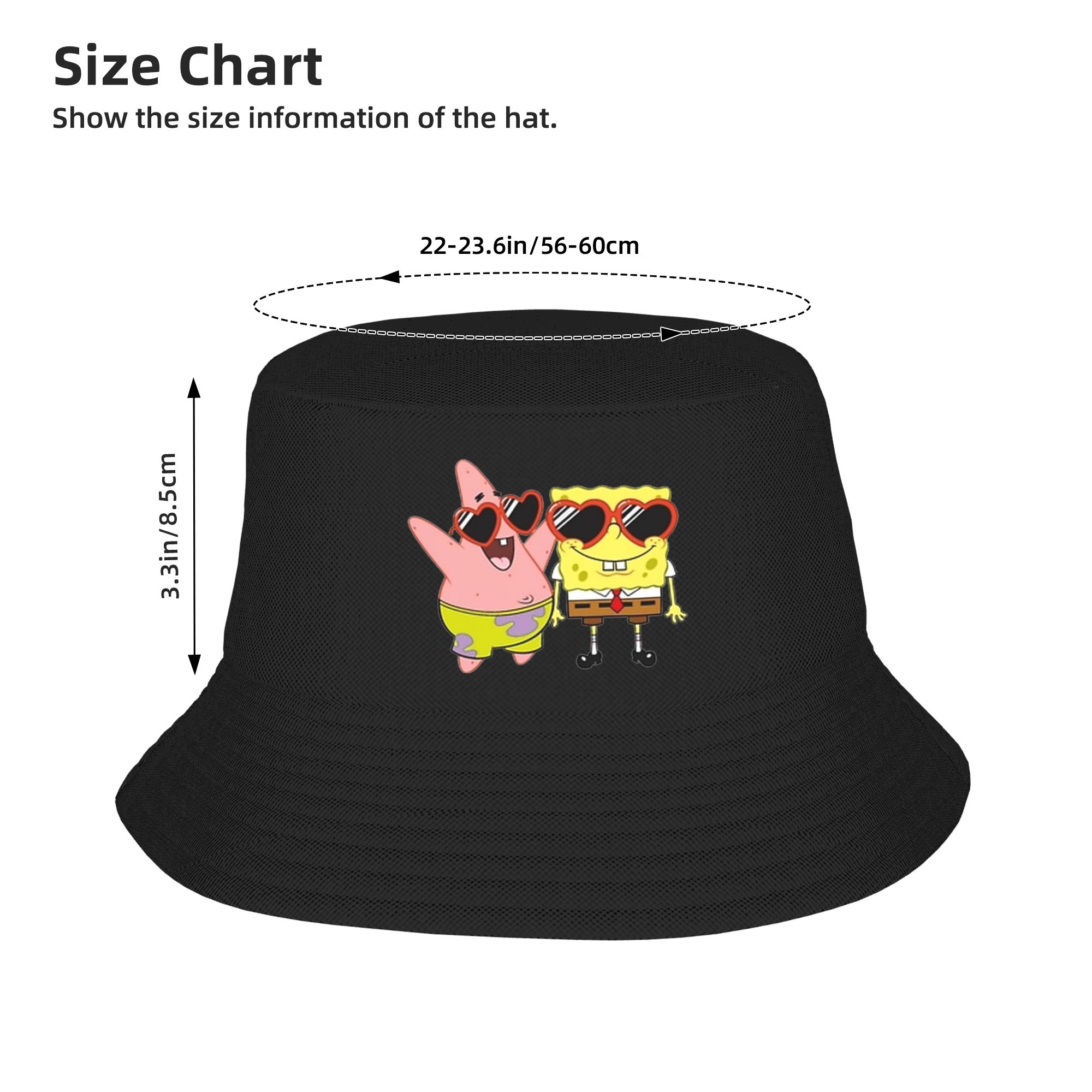 Chapeau Bob de Bob l'éponge, s - Mens Fashion Bucket Hat avis et prix