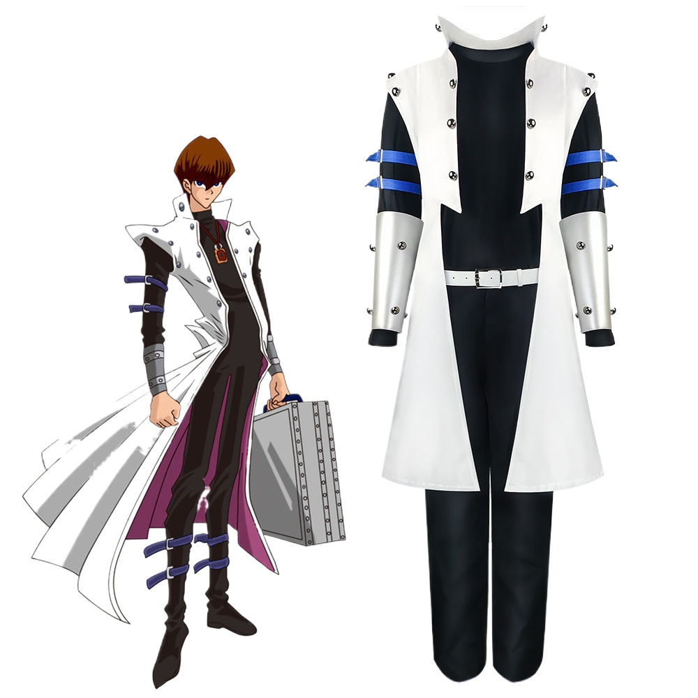 Costume de cosplay Seto Kaiba  - Trench Coat Men avis et prix