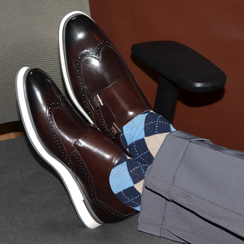 Chaussures de luxe européennes - Oxford Shoes Brogue avis et prix