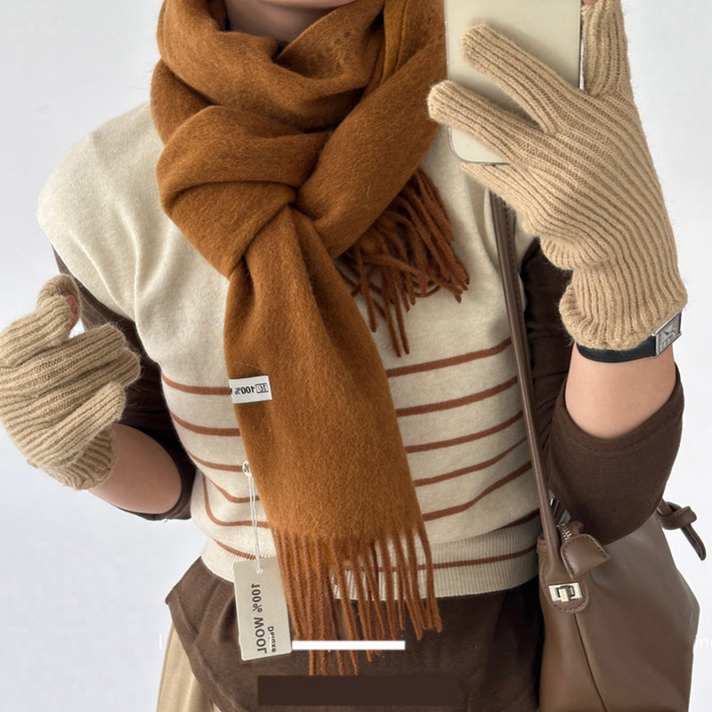 Élégant bonne qualité 100% lai - Men Scarf Wool avis et prix