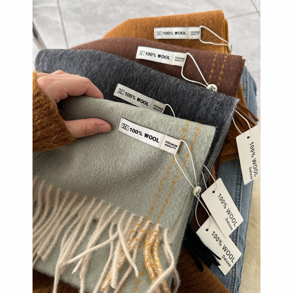 Élégant bonne qualité 100% lai - Men Scarf Wool avis et prix