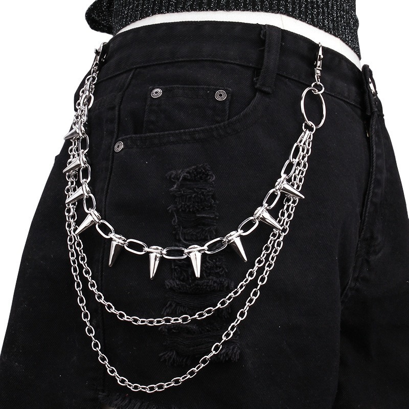 Hip Hop Punk Rock métal pantal - Jeans Pants Fashion Men avis et prix