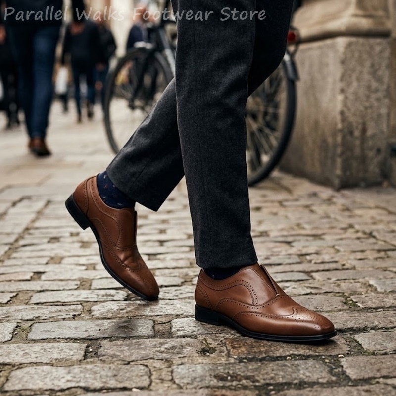 Chaussures Richelieu en cuir m - Oxford Shoes Brogue avis et prix