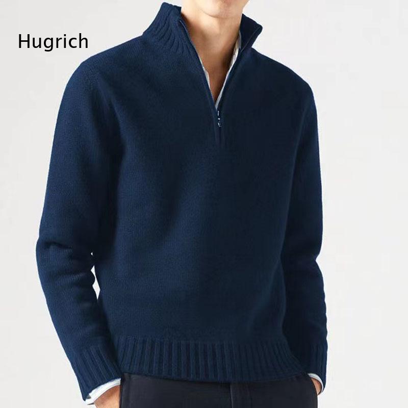 Pull en maille à col montant e - Mens Fashion Quarter Zip avis et prix