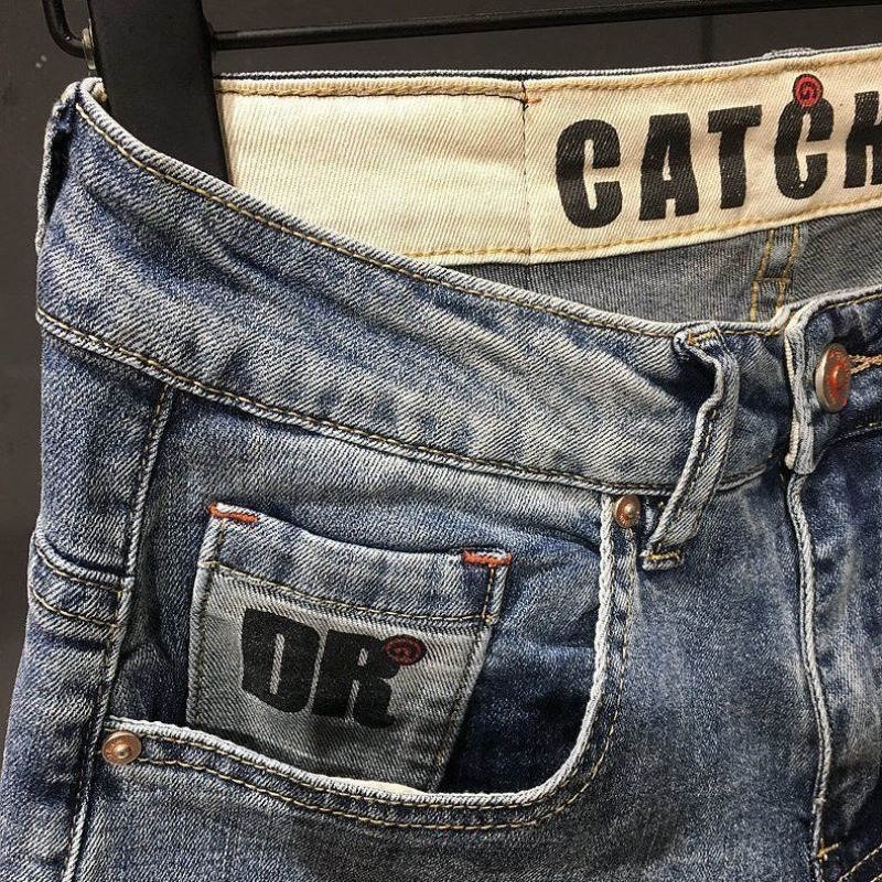 Jean Court Surdimensionné avec - Jeans Pants Fashion Men avis et prix