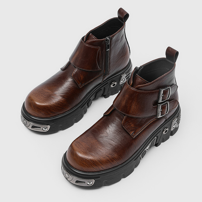 Grande taille hommes mode punk - Men'S Fashion Footwear avis et prix
