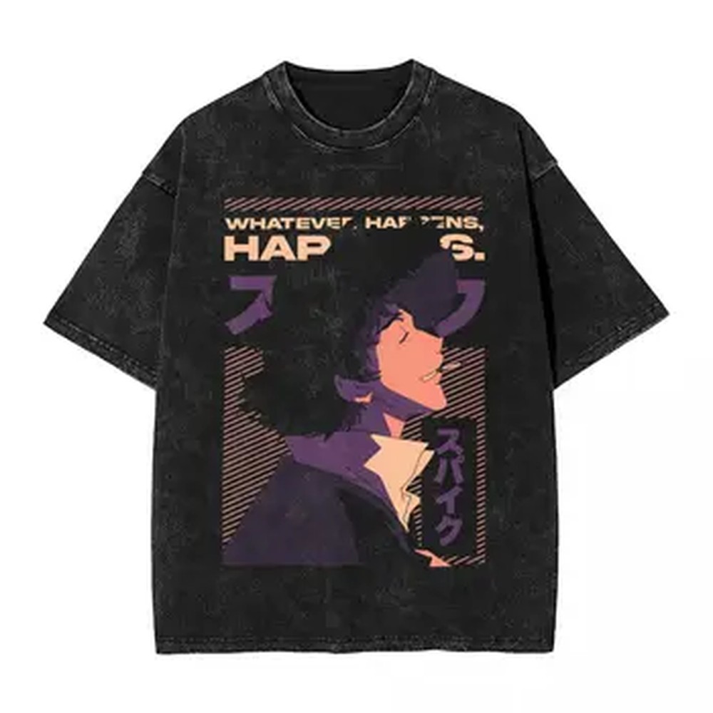 T-shirt graphique Manga Cowboy - Graphic Tee Oversized avis et prix