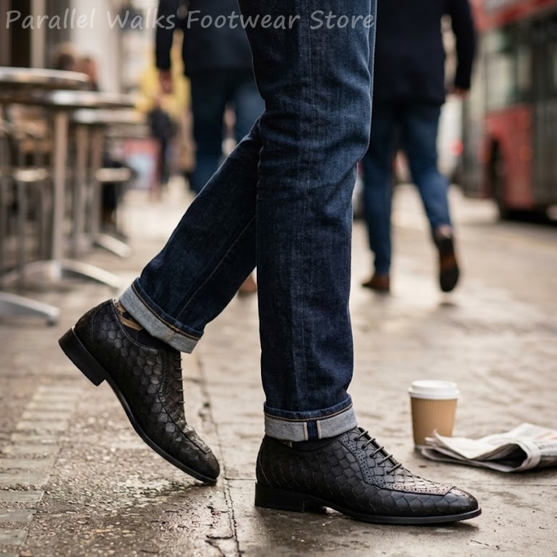 Chaussures Oxford pour hommes  - Oxford Shoes Brogue avis et prix