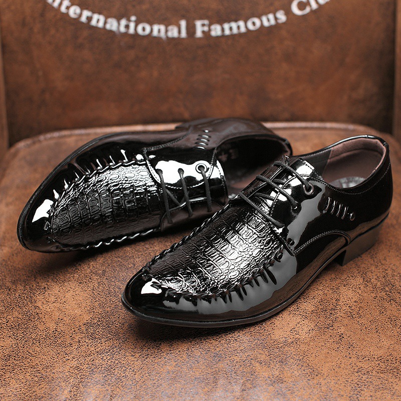 Chaussures en cuir à lacets po - Oxford Shoes Brogue avis et prix