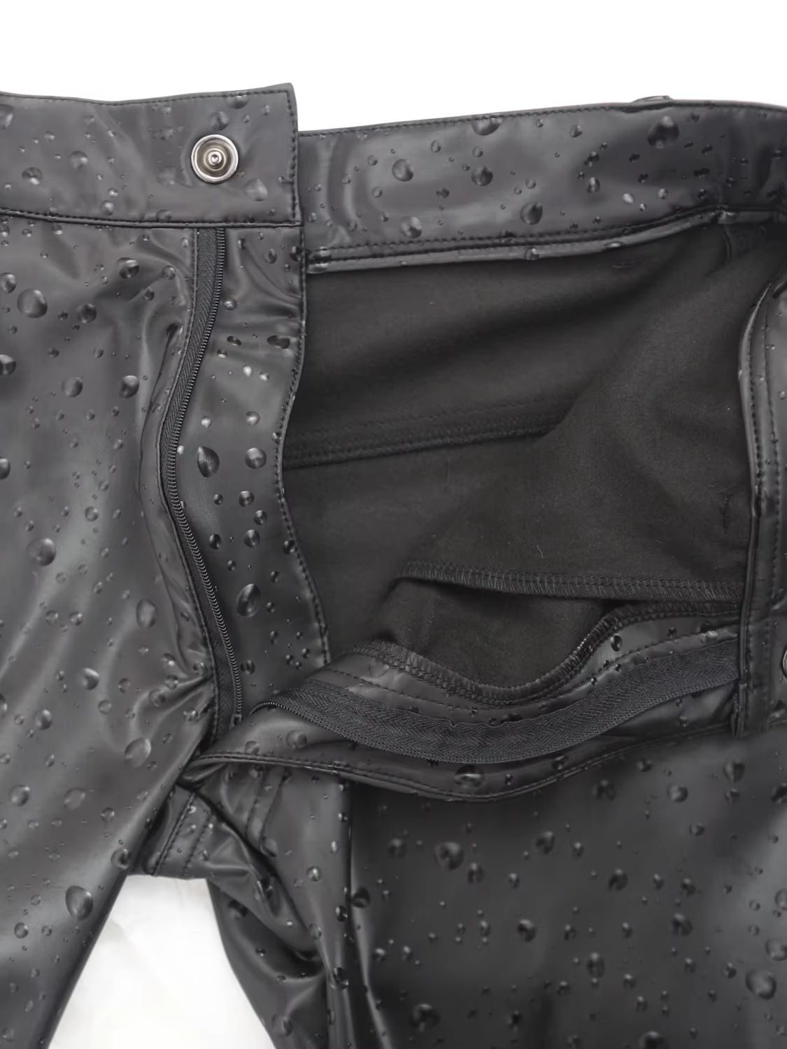 Pantalon en jean en similicuir - Jeans Pants Fashion Men avis et prix
