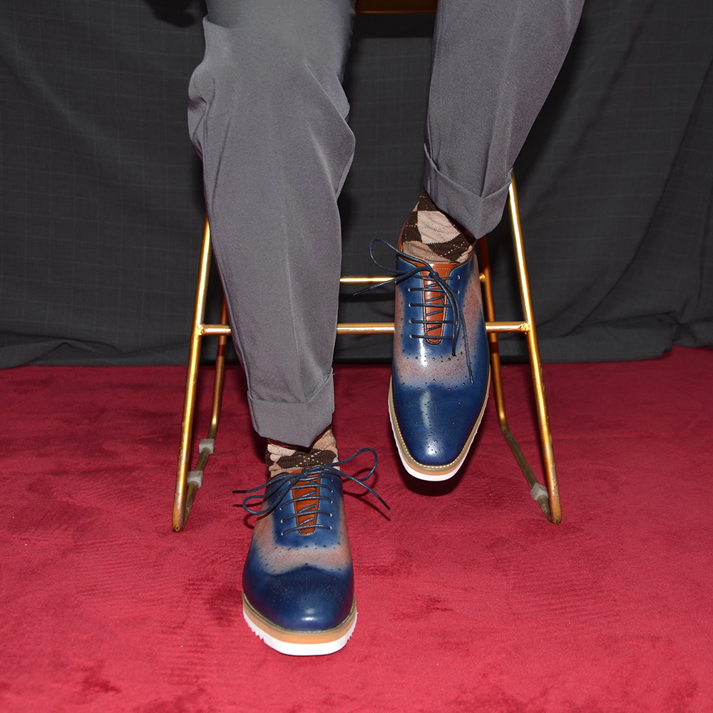 Chaussures Oxford de luxe bico - Oxford Shoes Brogue avis et prix